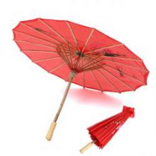 Зонтик Гейши Красный 80 см.