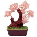 Дерево счастья из Розового кварца 15х10 см