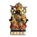 Бог богатства Туа Пех Конг на троне 23х14см