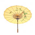 Китайский зонтик светлый, Зонтик Гейши 80  см