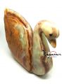 Лебедь из Камня Оникс. 11х15 см